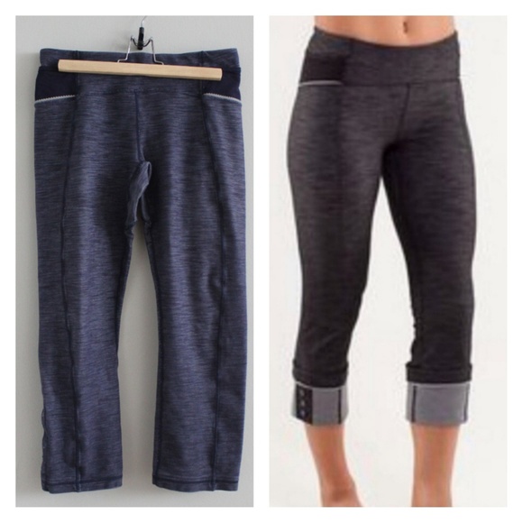 lululemon athletica Pants - lululemon RARE Ride on denim blue leggings